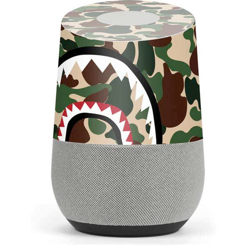 Shark Teeth Street Camo Google Home Skin